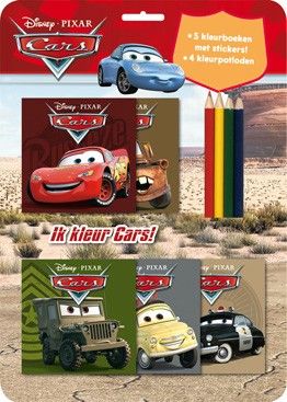Van der Doelen Disney-Autos – Farbset