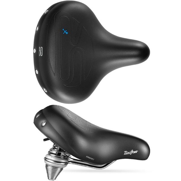 Sattel SR Premium Drifter Strowthex Schwarz