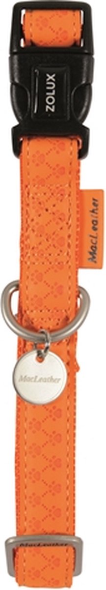 Macleather-Halsband orange