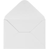 Creativ Firmenumschläge, Umschlaggröße 11,5x16 cm, 110 gr, weiß, 10 Stück 1 Karton