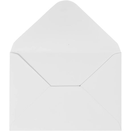 Kreativunternehmen https: www.cchobby.nl Briefumschläge-Größe-Umschlag-11-5x16-cm-110-Weiß-10-Stück-1-Box