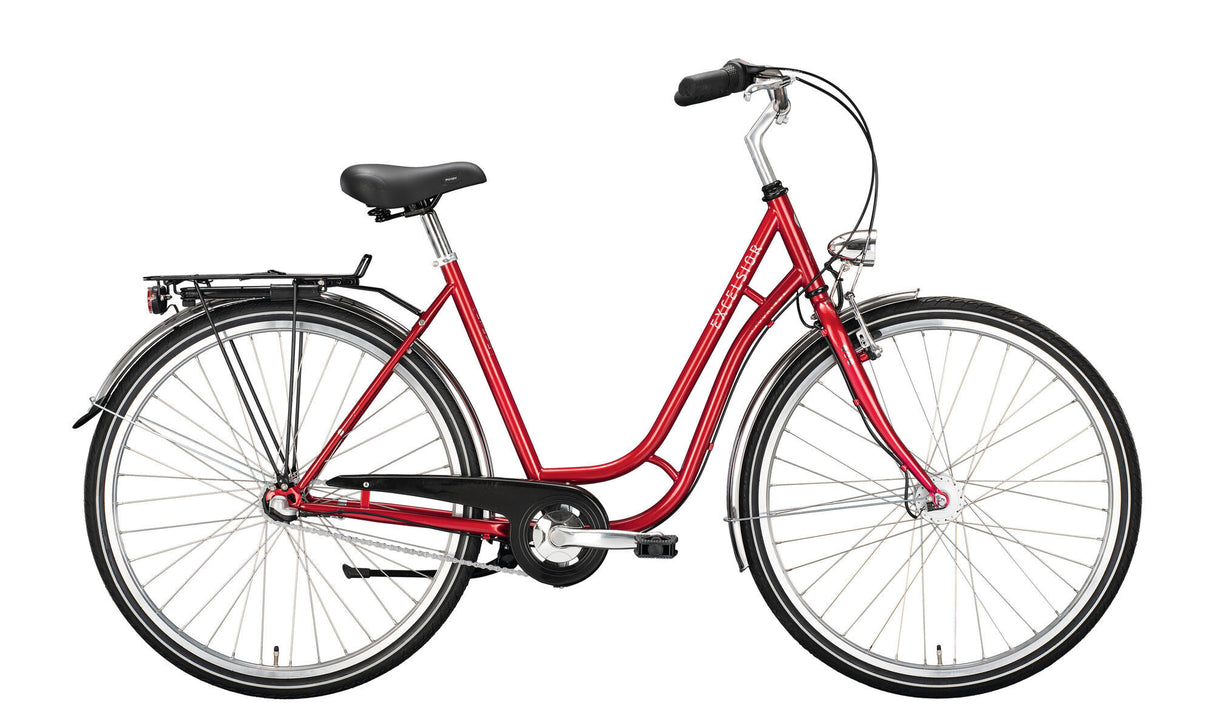 Excelsior Citybike Touring Niro nd (#1) Fahrrad excels.tour.niro nd 28 53 3sp cb rotes Metall.