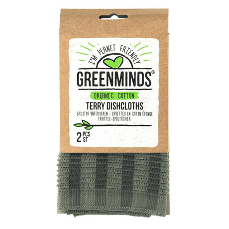 Greenminds Frottee-Geschirrtücher 2 Stk