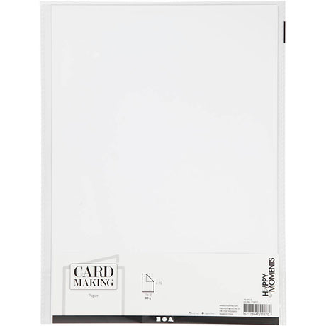 Papier weiße A4 80gr, 20st.