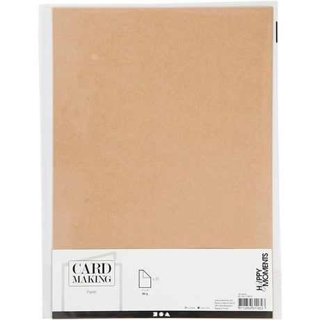 Kreativunternehmen https: www.cchobby.nl paper-a4-sheet-210x297-mm-120-gr-natural-20-piece-1-box