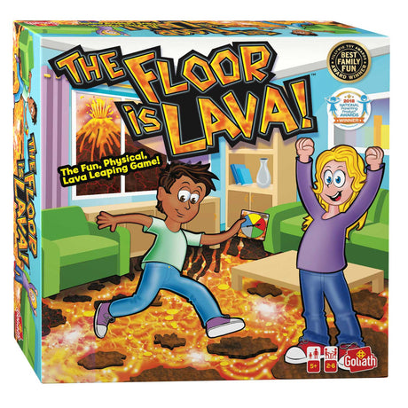 Goliath, der Boden ist Lava – Actionspiel – Kinderspiel (ml)