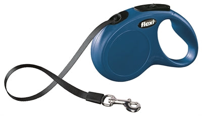 Flexi Products Retractable Line New Classic Reifen, blau, 5 Meter bis 15 kg