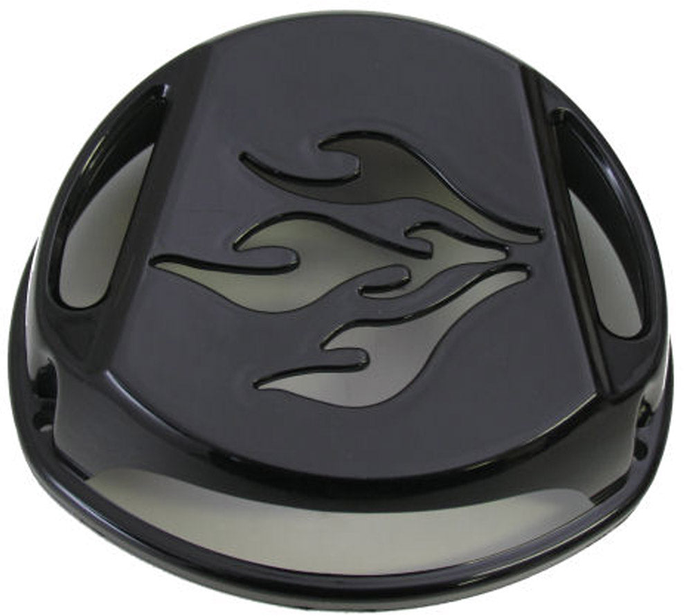 Edge Fly Whead Hood Minarelli Peugeot Motor Flamme schwarz