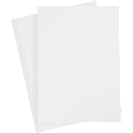 Creativ Company Cardboard White A4 220g, 10st.