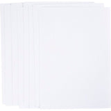 Wasserlösliche Stickbögen der Firma Creativ, A5, Blatt 148,5 x 210 mm, weiß, 8 Blatt 1 Box