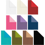 Creativ Company Strukturkarton, A4, Blatt 210x297 mm, 250 g, verschiedene Farben, 30x10 Blatt 1 Karton