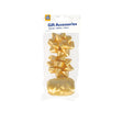 Paperdreams Geschenkdekorationsset – Gold, 2 Schleifen mit 20 Metern Kräuselband