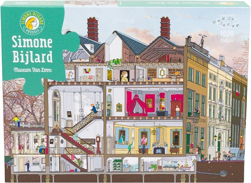 Simone Bijlard-Puzzles Simone Bijlard-Puzzle - Museum of Loon - 1000 Teile