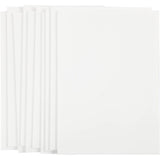 Creativ Company Schaumstoffplatte, A4, Blatt 210x297 mm, Stärke 3 mm, weiß, 10 Blatt 1 Karton
