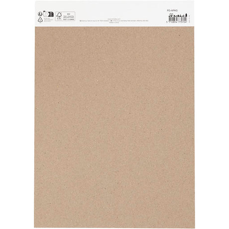 Creativ Company Aquarellpapier, A4, Blatt 210 x 297 mm, 230 g, schwarz, 15 Blatt 1 Karton