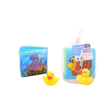 Johntoy Happy World Piepbuch mit Ente