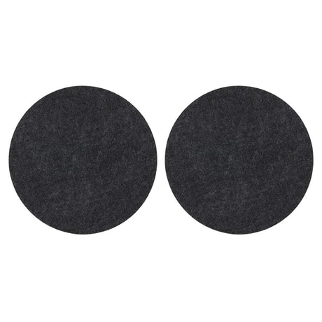 Küchenutensilien-Untersetzer aus Filz, rund, 20 cm, 2er-Set