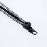 Qibbel Widek Spanngurt Venture 24 schwarze Klammern schwarz und weiß
