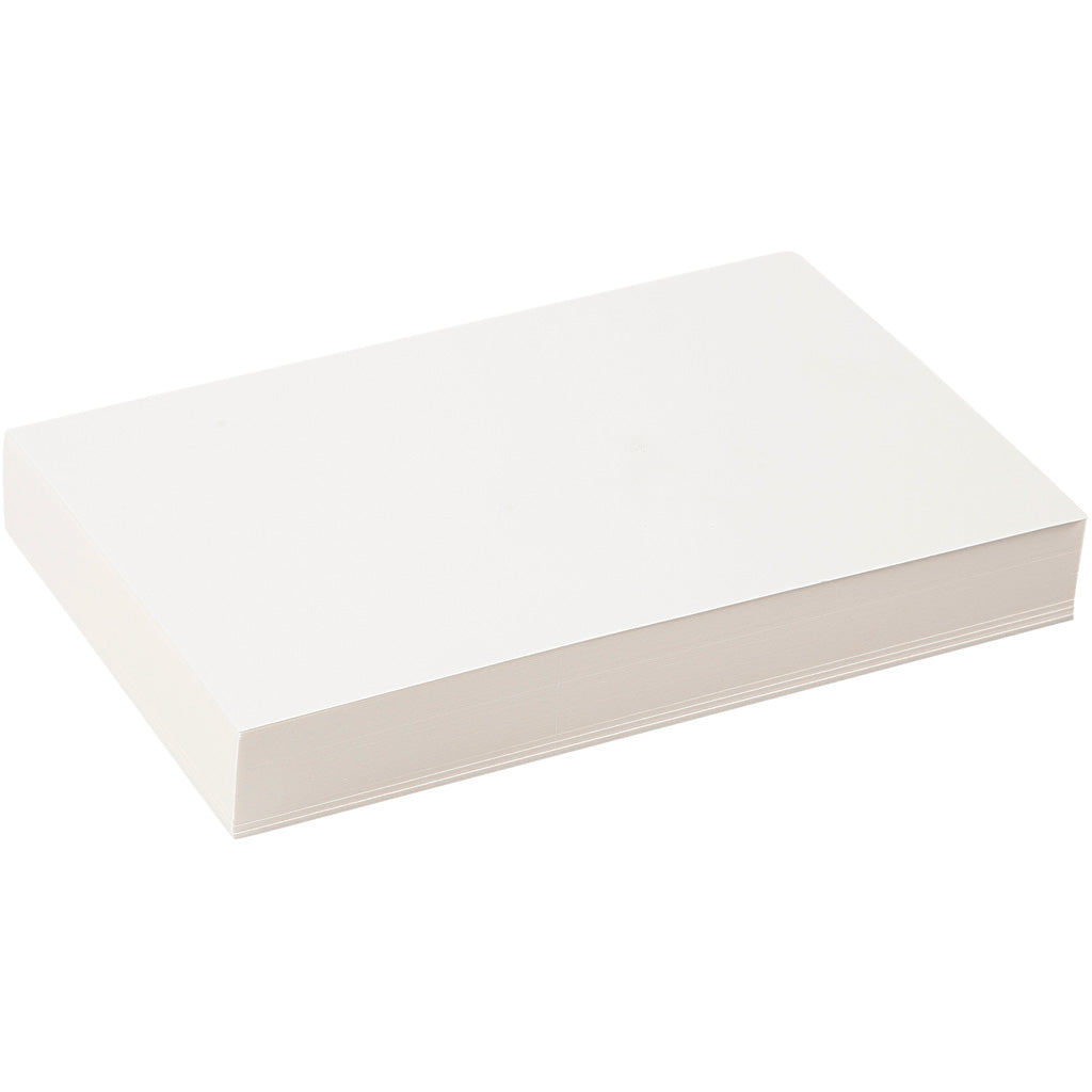 Aquarellpapier, A5, Blatt 148 x 210 mm, 200 g, weiß, 100 Blatt 1 Karton