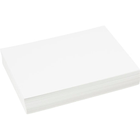 Creativ Company Aquarellpapier, A5, Blatt 148x210 mm, 300 gr, weiß, 100 Blatt 1 Karton