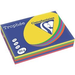 Farbiges Papier Clairefontaine A4 80 g m² Farbsortiment 500 V