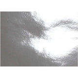 Creativ Company Metallic-Papier, A4, Blatt 210 x 297 mm, 120 g, Silber, 100 Blatt 1 Karton