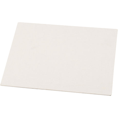 Creativ Company Leinwandpaneel, A3, Größe 29,7 x 42 cm, Stärke 3 mm, 280 g, weiß, 1 Stück
