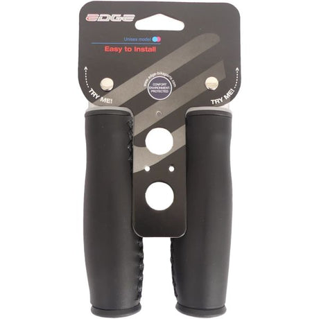 Edge City Künstliche Ledergriffe 135 mm schwarz