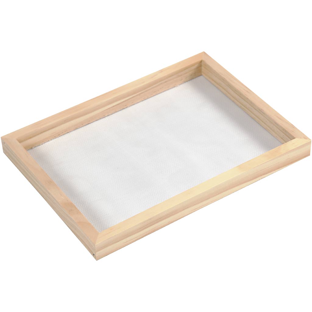 Creativ Company Papierform mit Einzelrahmen, A5, Größe 23x17x2cm cm, 20 Maschen, 1 Stück