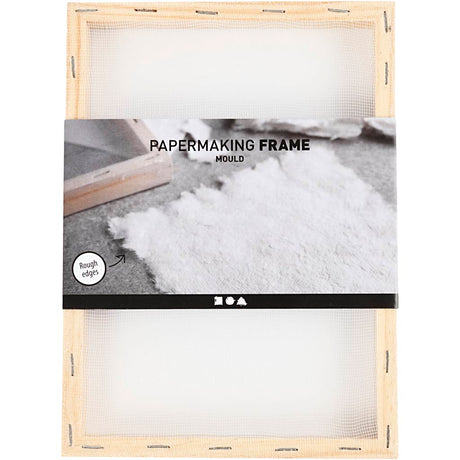 Kreativunternehmen https: www.cchobby.nl paper mold-with-single-frame-a5-size-23x17x2cm-cm-20-mesh-1-piece