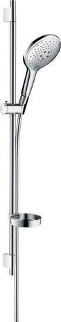 Hansgrohe raindance select s 150 unica's puro glijstangset - 90 cm - chroom - 3 straalsoorten - diameter handdouche 150 mm