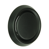 Renson 1068945 - inbouw afzuigventiel pvc 736 (dia 125) str 9005 (zwart) | 2 stuks