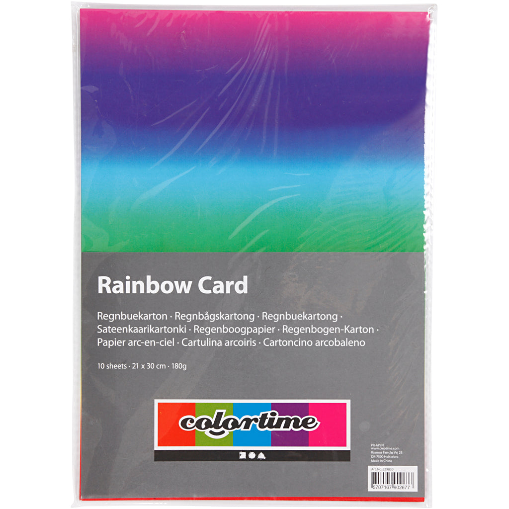 Kreativunternehmen https: www.cchobby.nl rainbow-paper-a4-sheet-210x297-mm-180-gr-10-sheet-1-box