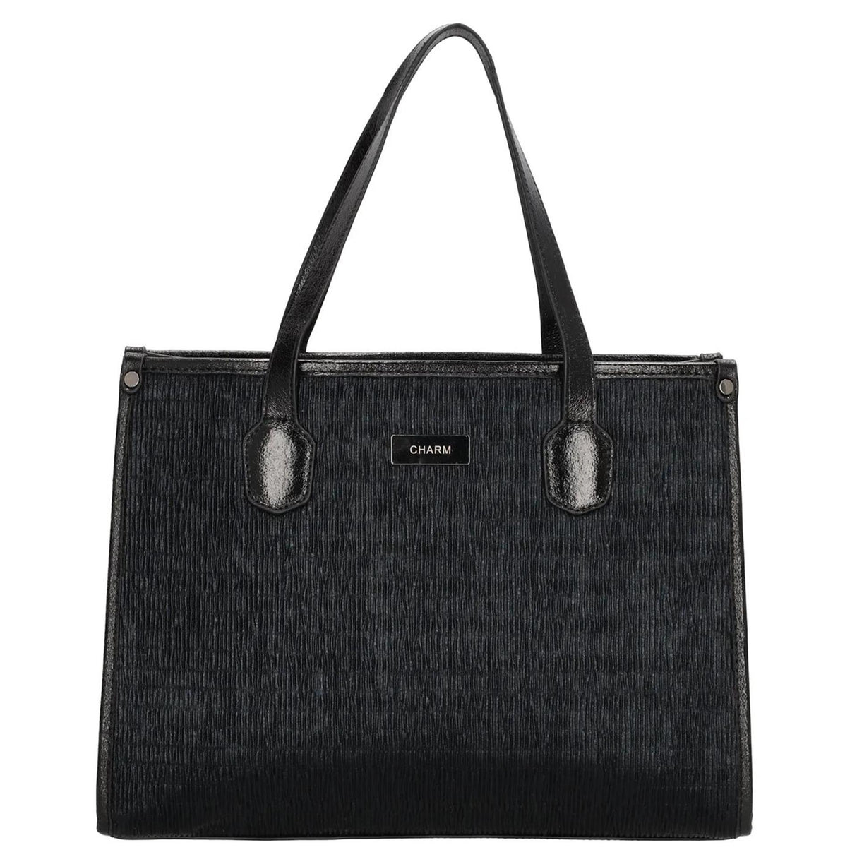 Charm London Kingsway Shopper schwarz