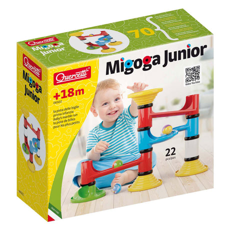 Quercetti Kugelbahn Migoga Junior 22-teilig