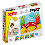 Quercetti Stapelspiel Jumbo Peggy Junior Karton 24-teilig