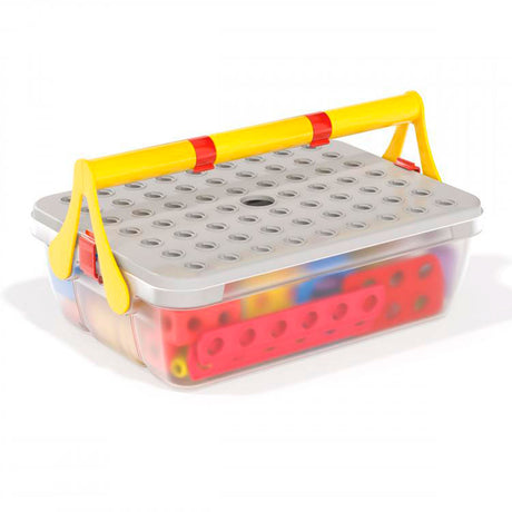 Quercetti Tecno Jumbo mit Speicherbox, 84dlg.