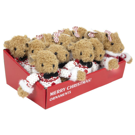Svenska Living Weihnachtsanhänger Bär 10x5x14cm 2sort