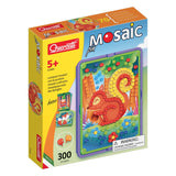 Quercetti Mosaik-Tierspielzeug – 300 Stifte, kreatives Spiel.