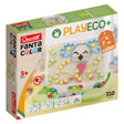 Quercetti Play Eco+ Fantacolor Einlegemosaik (310-teilig)