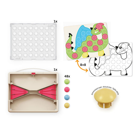 Quercetti Fantacolor Junior Play Eco Mosaic