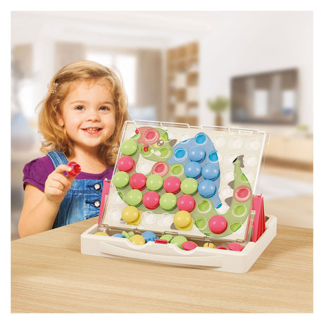 Quercetti Play Eco+ Fantacolor Einlegemosaik Junior (58-teilig)