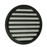 Renson 1061636 - inbouw rond schoepenr met gaas434r dia 200 ral 9005 zwart | 5 stuks