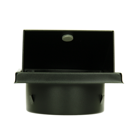 Renson 1066436 - zwart inox dampkaprooster type 641 ø100mm, opbouw | 2 stuks