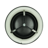 Renson 1068944 - inbouw afzuigventiel pvc 736 (dia 100) str 9005 (zwart) | 2 stuks
