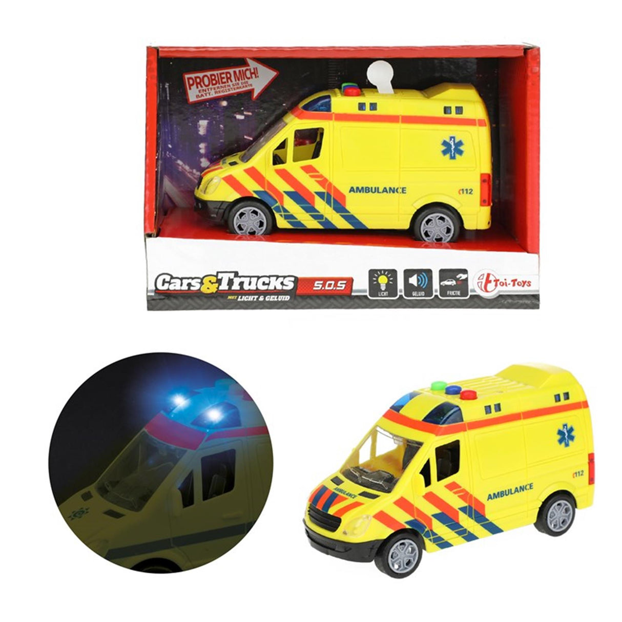 Autos, LKWs, Krankenwagen + Sound