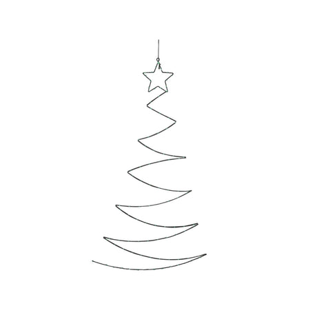 Svenska Living LED Wanddeko Weihnachtsbaum grün 100x60cm