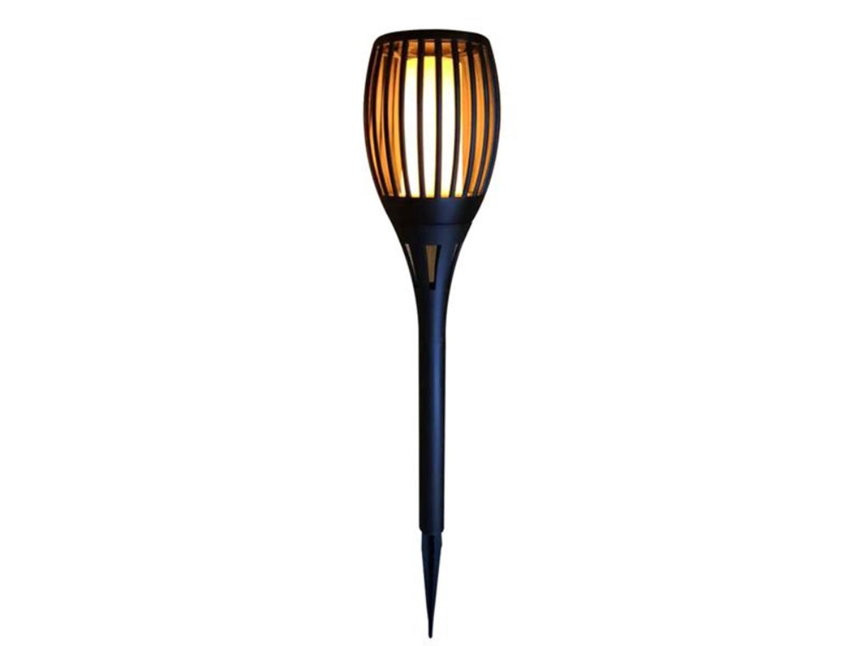 Gartenfackel LED Solarflamme 78cm