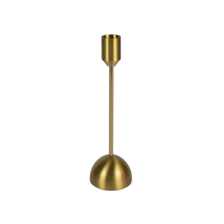 Svenska living kandelaar metaal 19,5cm goud