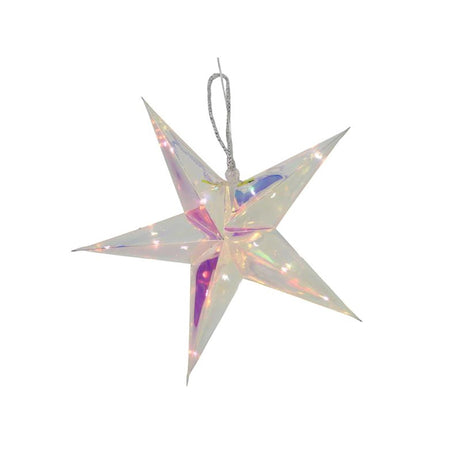 Svenska Living Star Irisã© 34cm 15LED Timer 2xaa